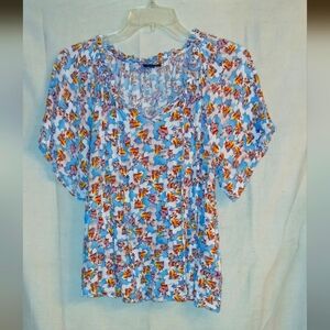 Floral Women's Top - Multicolor